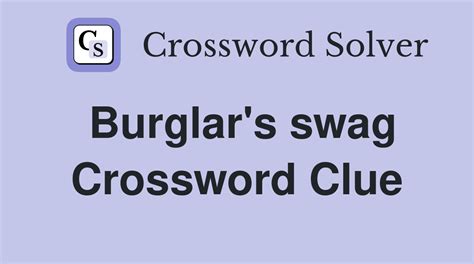 Burglar%27s key crossword clue - The Crossword Solver found 30 answers to "burglars booty (4)", 4 letters crossword clue. The Crossword Solver finds answers to classic crosswords and cryptic crossword puzzles. Enter the length or pattern for better results. Click the answer to find similar crossword clues . Enter a Crossword Clue.